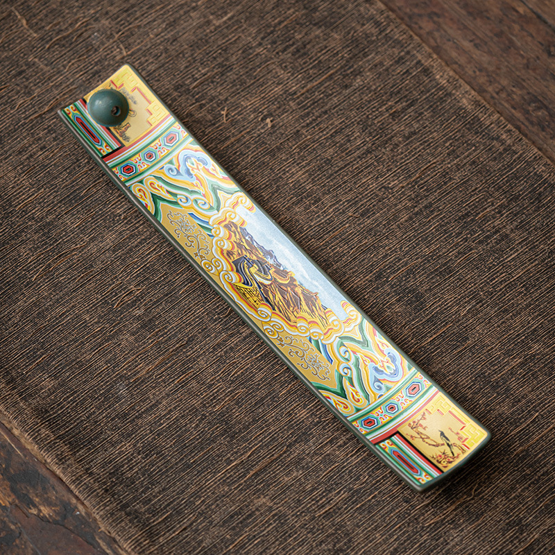 Cloisonné Incense Holder Detail 3