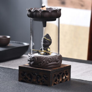 Backflow Incense Burner - Sandalwood - Zen - Chinese Traditional Craft