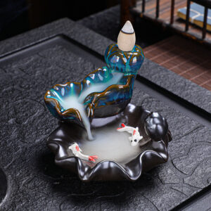 Backflow Incense Burner - Ceramic - Creative - Chinese Traditional Craft