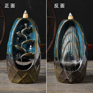 Backflow Incense Burner - Ceramic - Creative - Chinese Traditional Craft