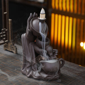 Backflow Incense Burner - Zisha Clay - Zen - Chinese Traditional Craft