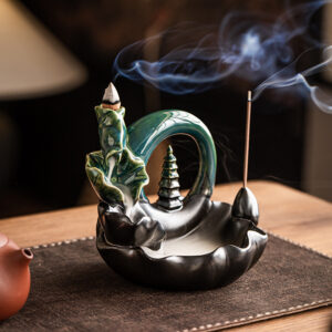 Backflow Incense Burner - Ceramic - Creative - Chinese Traditional Craft