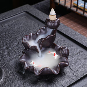 Backflow Incense Burner - Ceramic - Zen - Chinese Traditional Craft