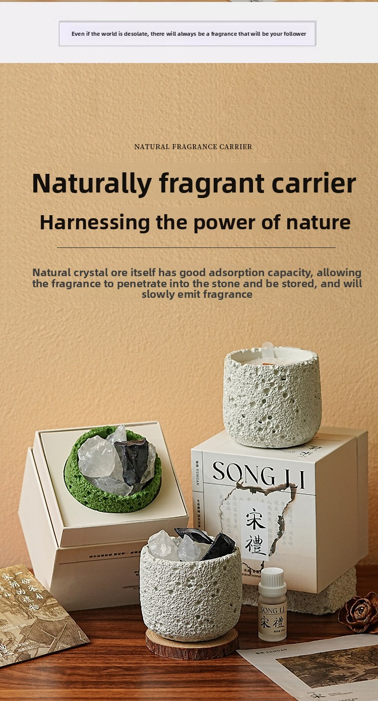 SONG LI Diffuser Stone Detail