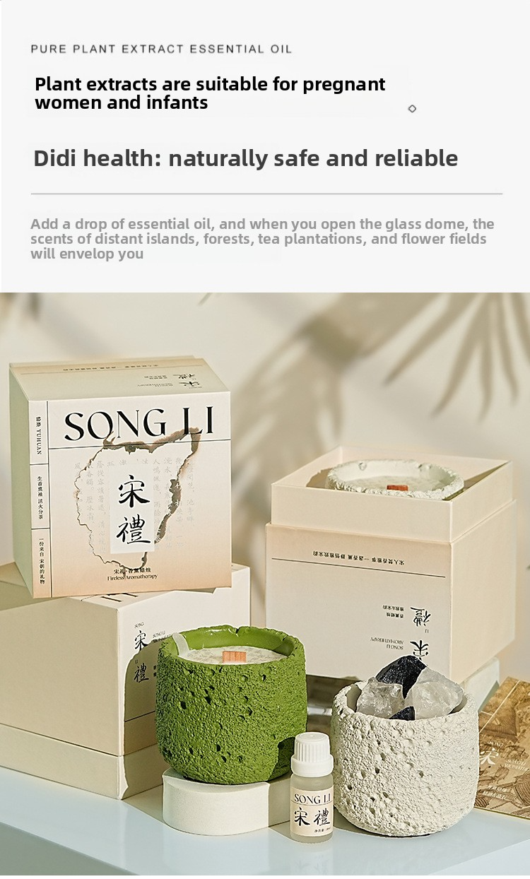 SONG LI Diffuser Stone Detail