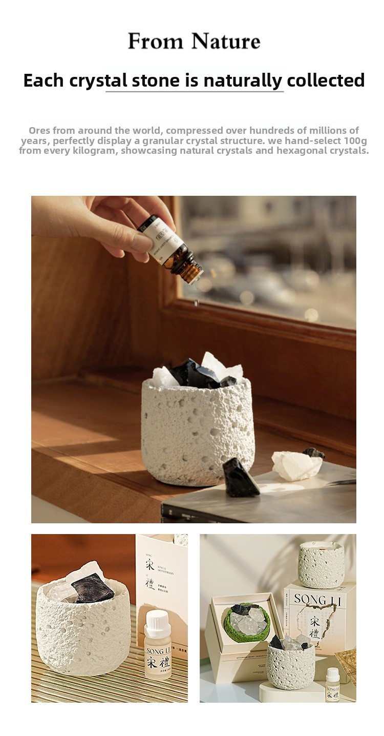 SONG LI Diffuser Stone Detail