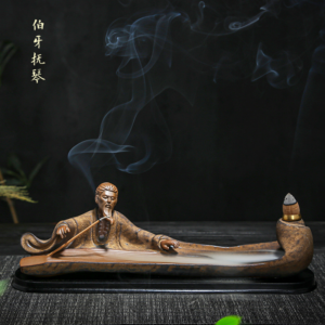 Chinese Ceramic Backflow Incense Burner - Tea Ceremony Aromatherapy Zen Ornament - Backflow Incense Burners