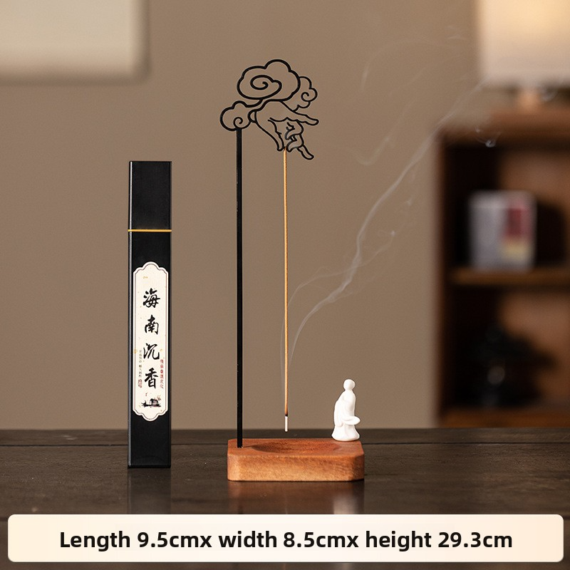 Creative Inverted Hanging Incense Holder - Buddha Hand Zen Home Decor - Top View