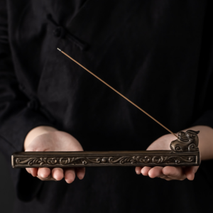 Pixiu Ceramic Incense Holder with Optional Incense - Ceramic Incense Burner