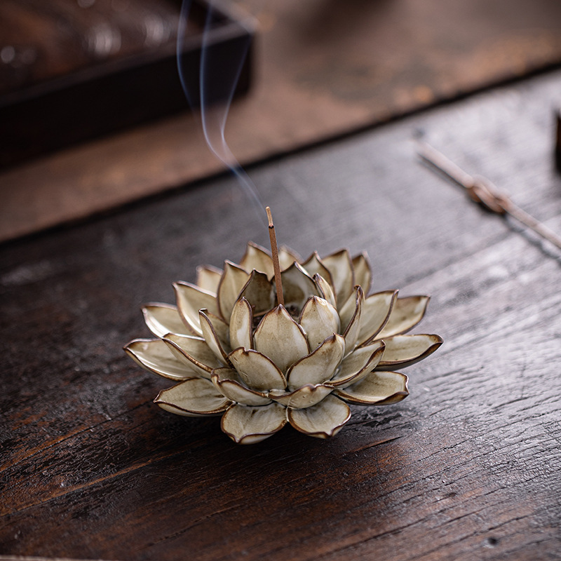 Zen Home Aromatherapy Decor Piece - Herbal Wellness Incense