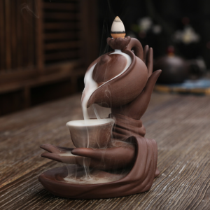 Buddha's Hand Teapot Cascade Backflow Incense Burner - Backflow Incense Burners