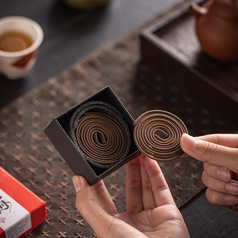 2-Hour Coil Incense - 9 Classical Chinese Fragrances - Size Reference
