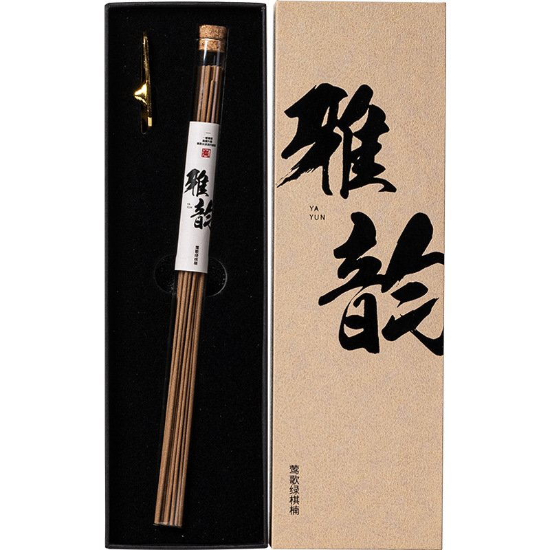Premium Collector's Incense Gift Box - Rare Wood Trio - In Use