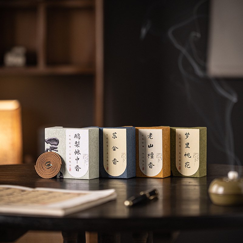 2-Hour Premium Disc Incense - 7 Classical Chinese Fragrances - Lifestyle Scene