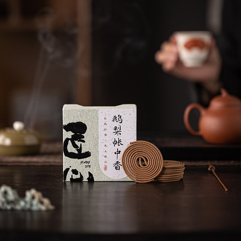 2-Hour Premium Disc Incense - 7 Classical Chinese Fragrances - Size Reference