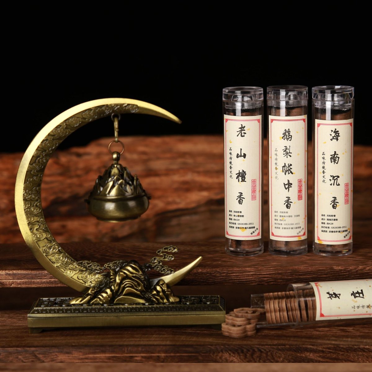 Natural Pomelo Leaf Incense Sticks - Buddhist Temple Aroma - Incense Sticks