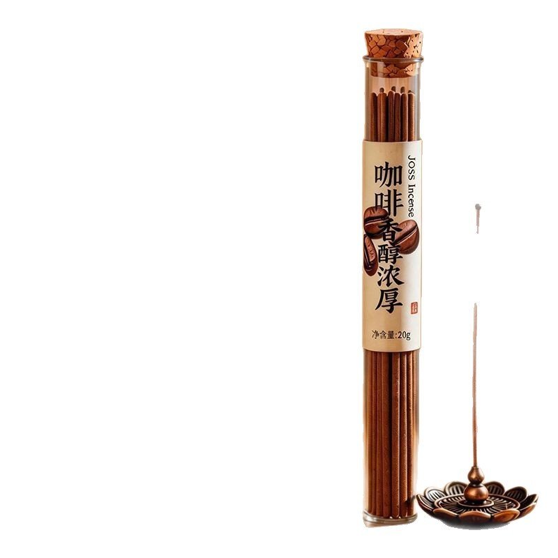 Natural Coffee Scent Incense Sticks - Home & Office Aromatherapy - In Use
