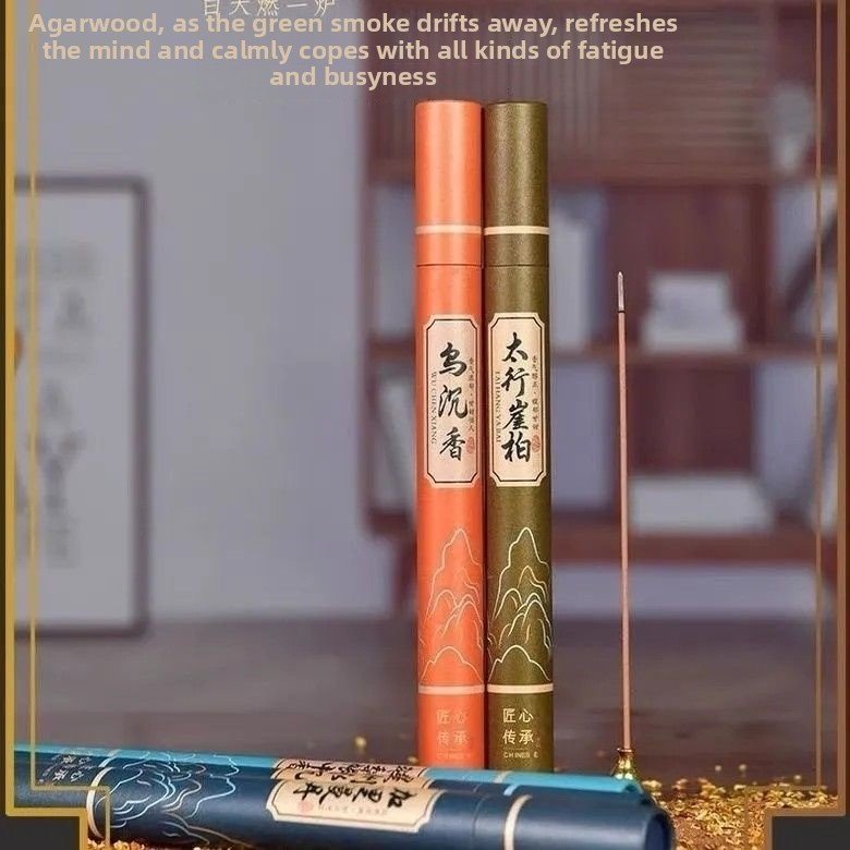11-Flavor Natural Incense Sticks Collection - Sandalwood, Agarwood & Herbs - Detail View