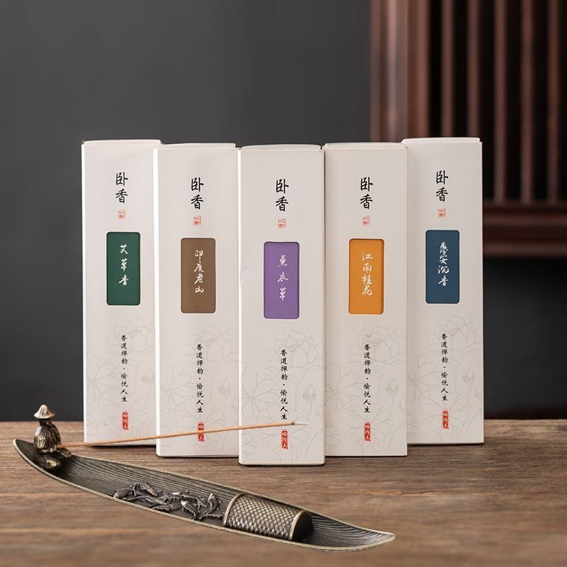 Natural Backflow Incense Cones - 10 Fragrances for Waterfall Smoke - Lifestyle Scene