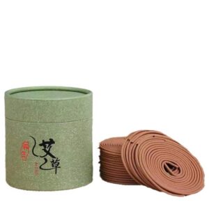 120-Disc Natural Coil Incense Collection - 6 Classical Chinese Scents - Coil Incense