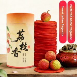 Natural Coil Incense - Lychee, Gardenia & Lavender Home Fragrance - Coil Incense