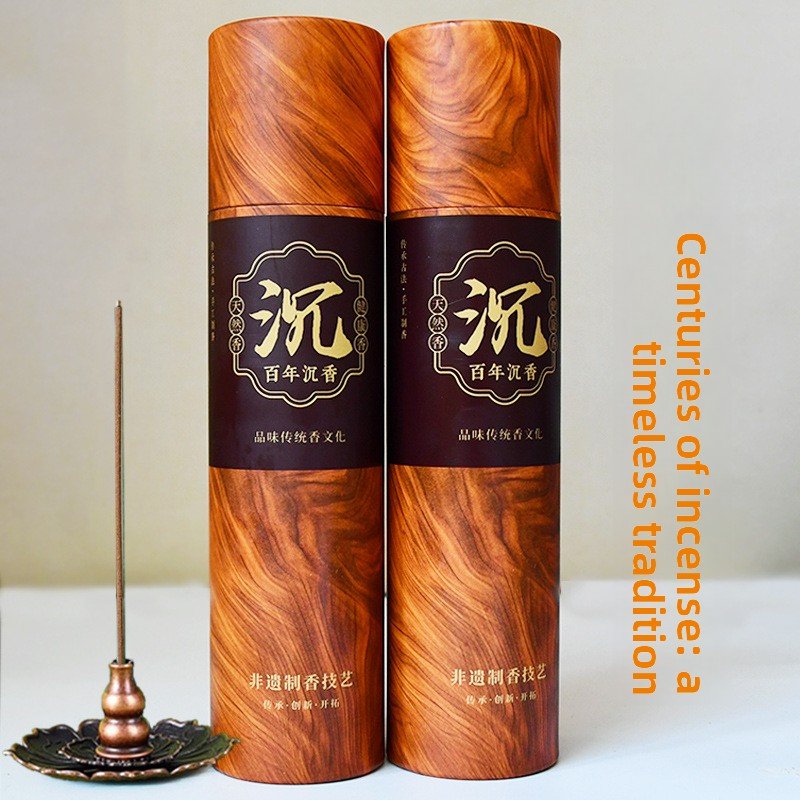 Century Agarwood Incense Sticks Bulk Jar - 400 Sticks Natural Fragrance - Detail View