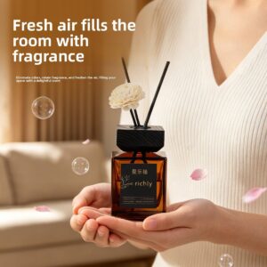 Oriental Charm 200ml Reed Diffuser - Long-Lasting Home Fragrance - Aromatherapy Diffuser