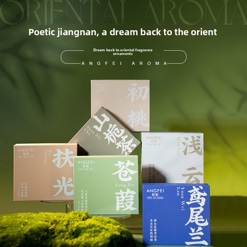 ANGFEI Diffuser Stone Car & Wardrobe Hanging – Natural Volcanic Stone Aromatherapy, 10 Styles - Lifestyle Scene