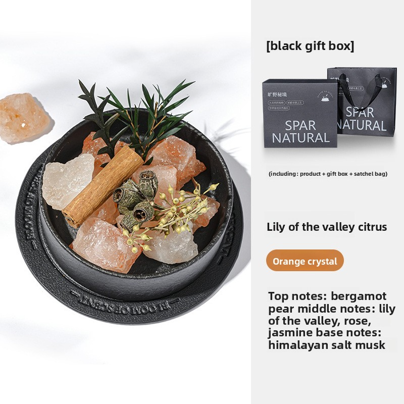 YUEKOKO Wilderness Crystal Stone Diffuser Gift Box – Natural Crystal Aromatherapy, 6 Styles - Close-up