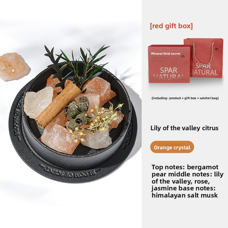 YUEKOKO Wilderness Crystal Stone Diffuser Gift Box – Natural Crystal Aromatherapy, 6 Styles - Packaging