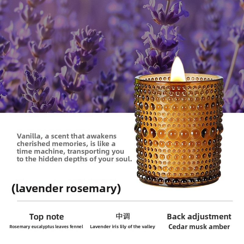 SUOQIU Plum Tea Scented Candle 165g - Chinese Ceramic Cup Aromatherapy Candle, 6 Styles - Packaging
