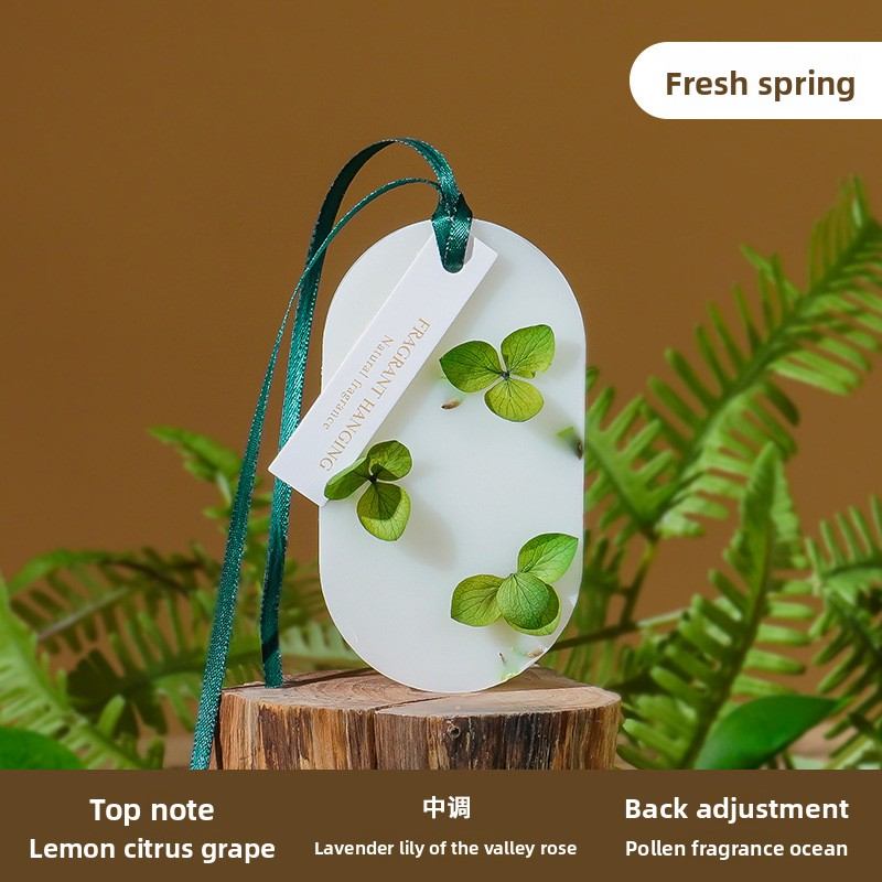 YUEKOKO Aromatherapy Wax Sachets - Wardrobe & Car Air Freshener, 17 Styles - Detail