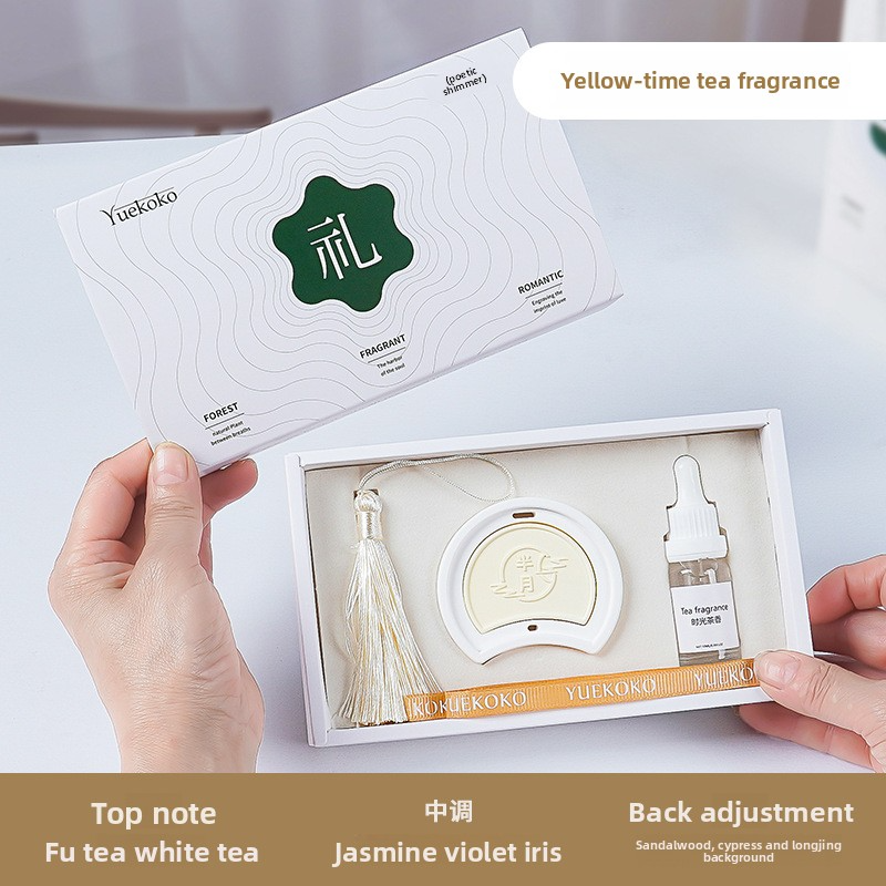 YUEKOKO Aromatherapy Wax Sachets - Wardrobe & Car Air Freshener, 17 Styles - Detail View