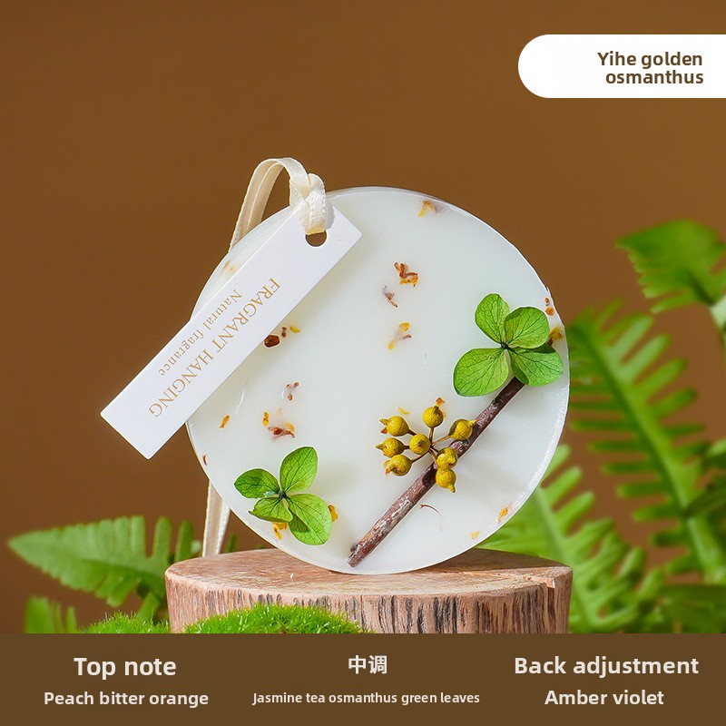 YUEKOKO Aromatherapy Wax Sachets - Wardrobe & Car Air Freshener, 17 Styles - Top View