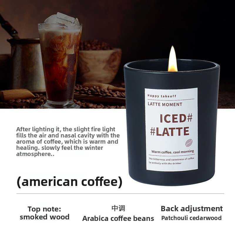 Coffee Scented Candle Gift Box - Soy Wax Aromatherapy Candle, 11 Styles - Set / Collection